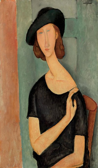 Retrato de Jeanne Hébuterne de Amedeo Modigliani